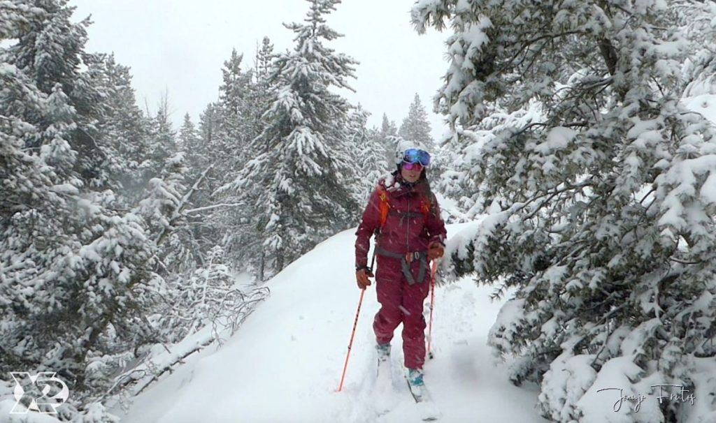 Esquí de travesía por el bosque de Cerler RF